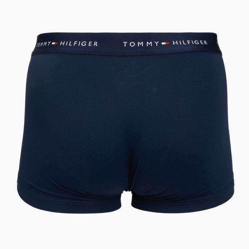 Pánské boxerky Tommy Hilfiger Trunk carbon navy/carbon navy/carbon navy 3