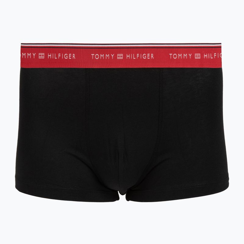 Pánské boxerky Tommy Hilfiger Trunk fire red/burgundy/medium red 3