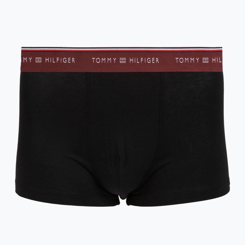 Pánské boxerky Tommy Hilfiger Trunk fire red/burgundy/medium red 4