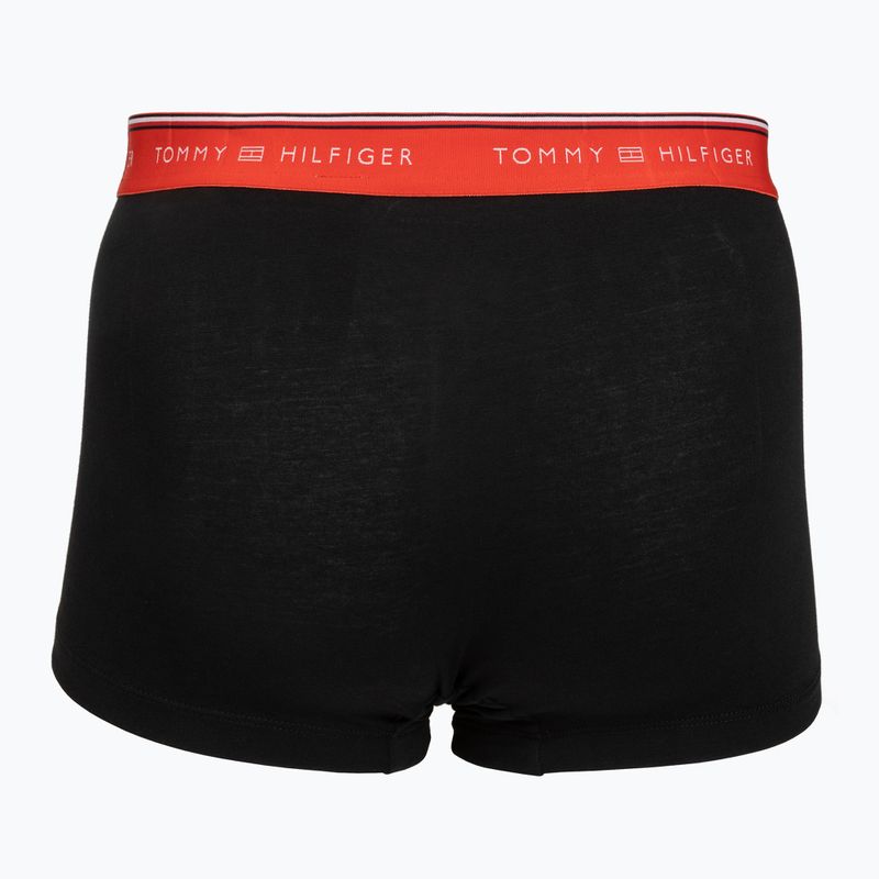 Pánské boxerky Tommy Hilfiger Trunk fire red/burgundy/medium red 5