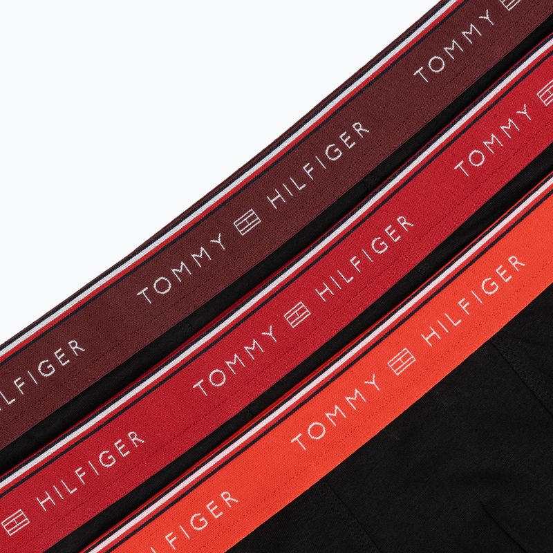 Pánské boxerky Tommy Hilfiger Trunk fire red/burgundy/medium red 6