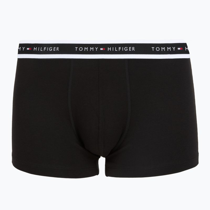 Pánské boxerky Tommy Hilfiger Trunk black/black/black 2