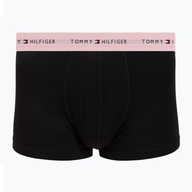 Pánské boxerky Tommy Hilfiger Trunk WB 3 pack utility sage/black/bonita pink 2