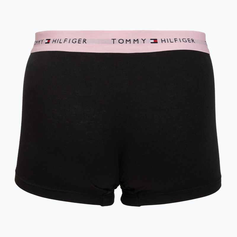 Pánské boxerky Tommy Hilfiger Trunk WB 3 pack utility sage/black/bonita pink 5