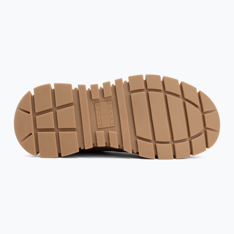 Dámské boty Tommy Jeans Platform Sneaker Suede warm khaki 4