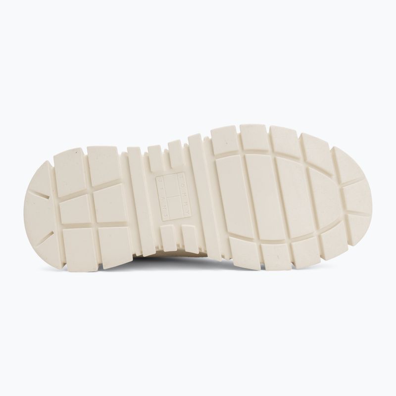 Dámské boty Tommy Jeans Platform Sneaker Leather MC ecru 4