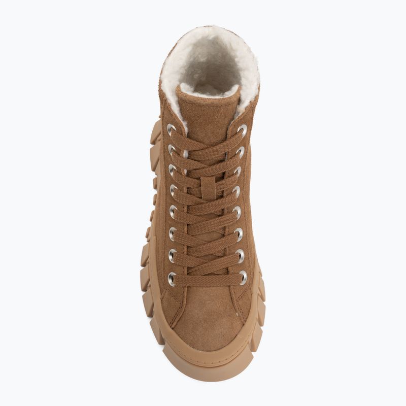 Dámské boty Tommy Jeans Platform Sneaker MC WL dark camel 5