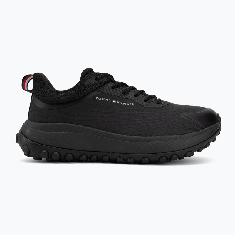 Pánské boty Tommy Hilfiger The Canyon X Knit triple black 2