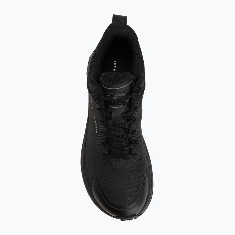 Pánské boty Tommy Hilfiger The Canyon X Knit triple black 5