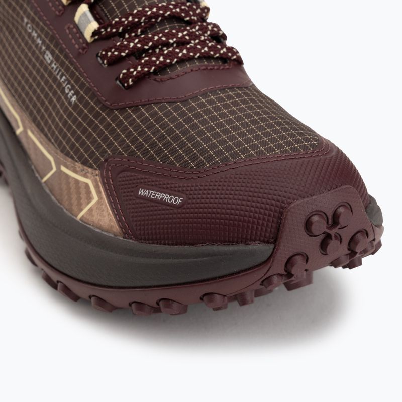Dámské boty Tommy Hilfiger The Canyon X Waterproof oxblood 7
