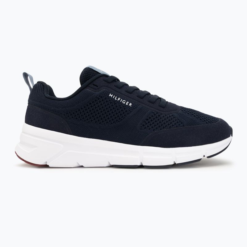 Pánské boty Tommy Hilfiger Light Knitted navy blue 2