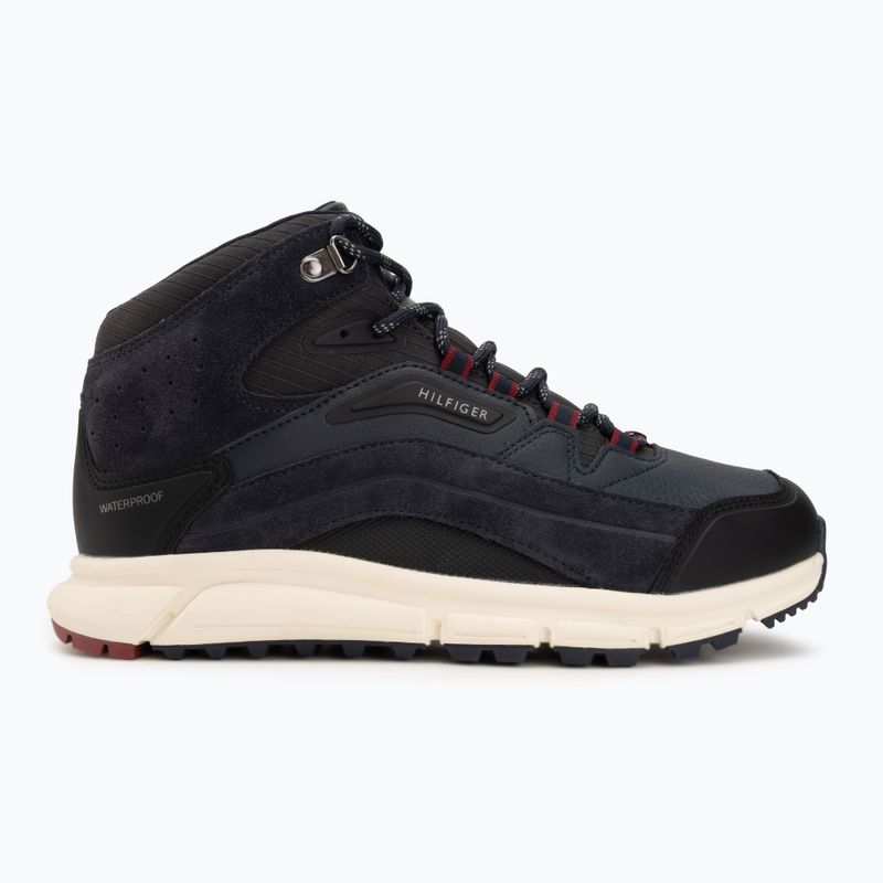 Pánské boty Tommy Hilfiger Mix Chuk Waterproof navy blue 2