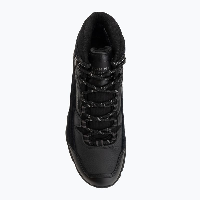 Pánské boty Tommy Hilfiger Mix Chuk Waterproof triple black 5