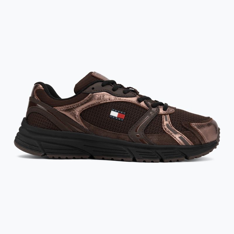 Dámské boty Tommy Hilfiger TJW Modern Runner Metallics fondant brown 2