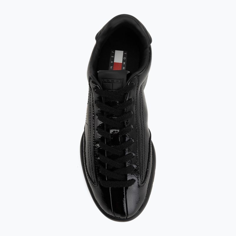 Dámské boty Tommy Hilfiger Tj Low Runner Soft Naplak black 5