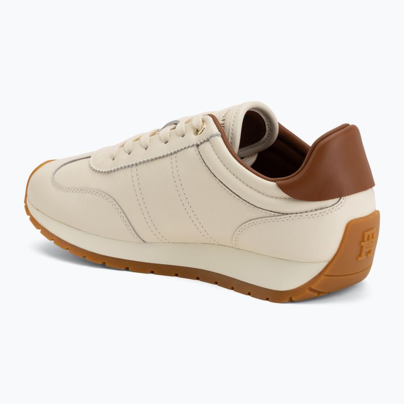 Dámské boty Tommy Hilfiger Th Premium Casual Runner beige allover 06 3