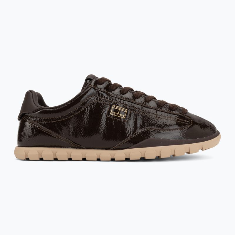 Dámské boty Tommy Hilfiger Tj Low Runner Soft Naplak fondant brown 2