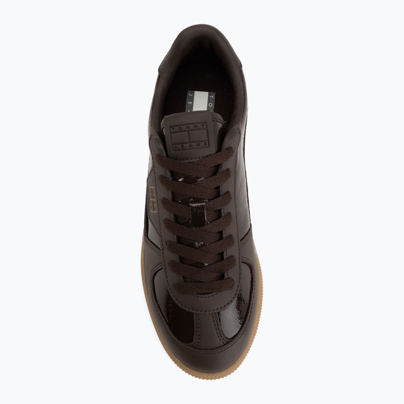 Dámské boty Tommy Hilfiger The Greenwich Edge Soft Naplak fondant brown 5