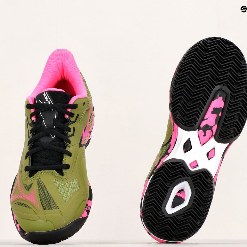 Dámské boty Mizuno Wave Exceed Light 2 Padel calliste green / pink glo / black 14