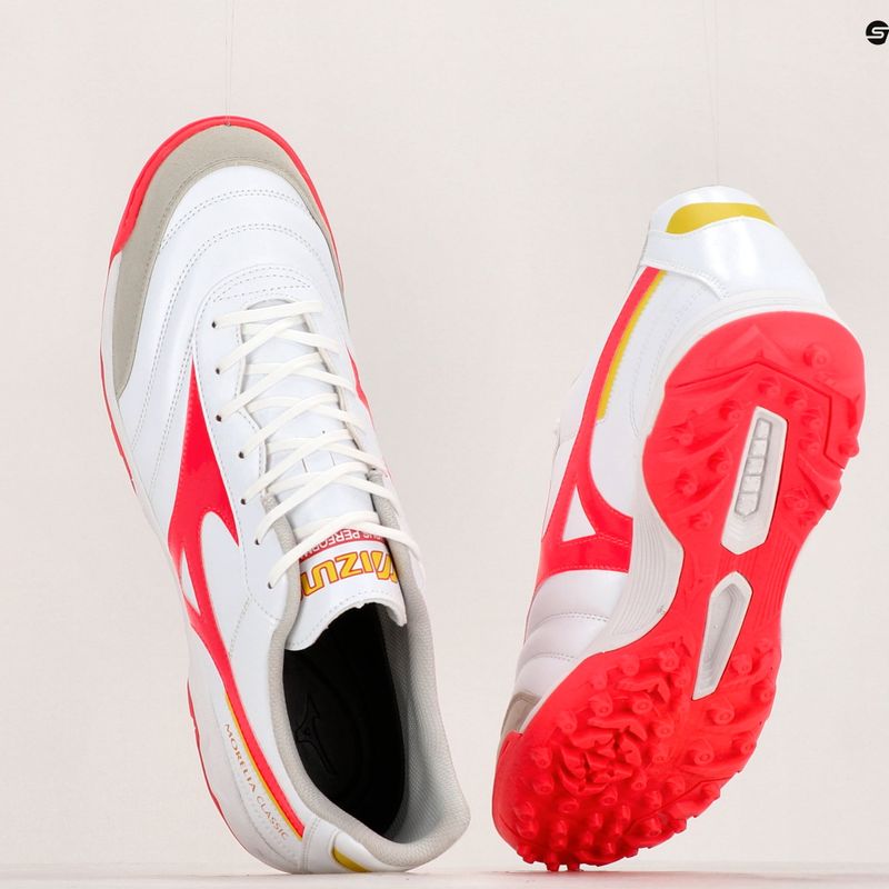 Pánské kopačky Mizuno Morelia Sala Classic TF white/flery coral2/bolt2 9