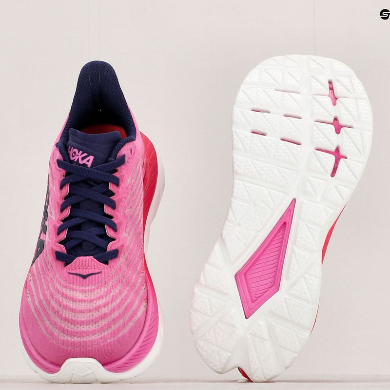Dámské běžecké boty HOKA Mach 5 raspberry/strawberry 10