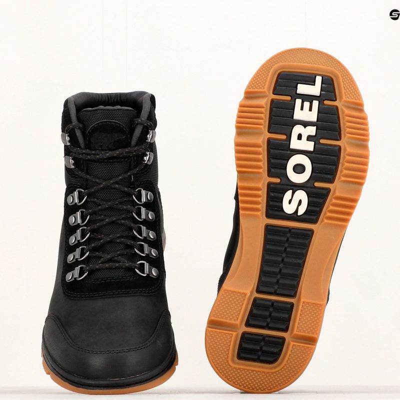 Pánské trekové boty Sorel Ankeny II Hiker Wp black/gum 10 9