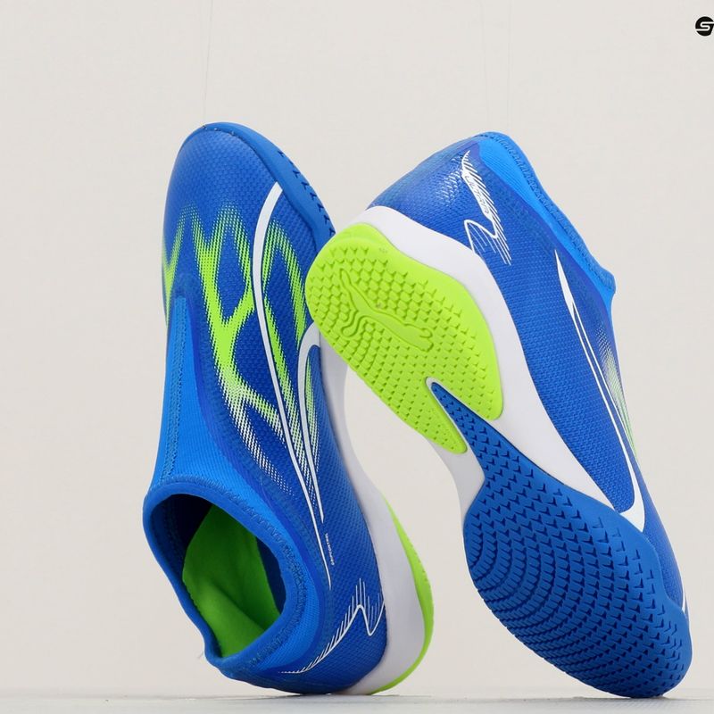 PUMA Ultra Match LL IT + Mid Jr dětské kopačky ultra blue/puma white/pro green 8