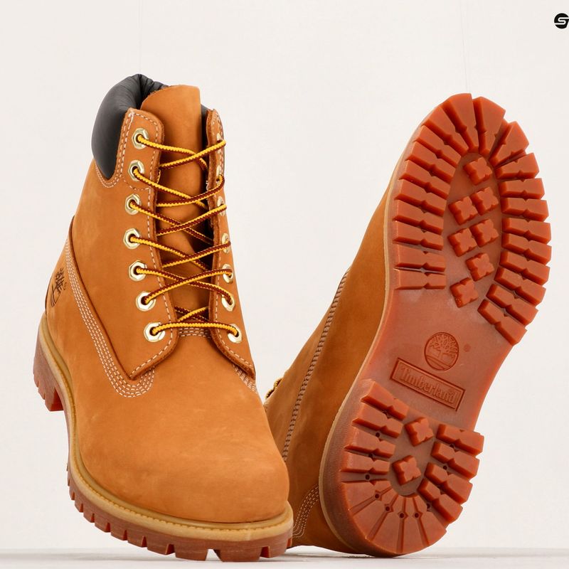 Pánské trekové boty Timberland Premium 6 Inch wheat nubuk 16