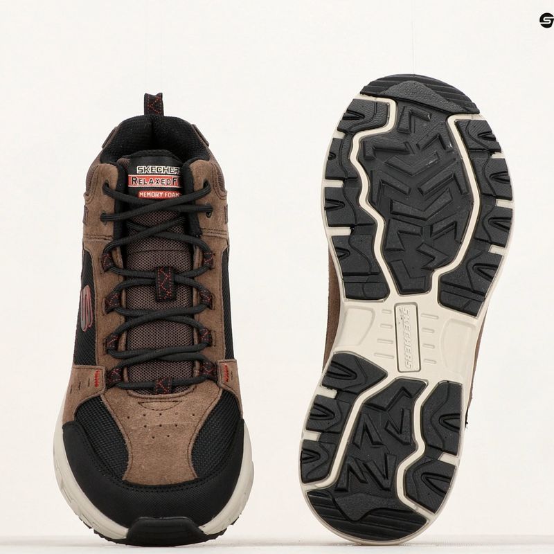 Pánská treková obuv SKECHERS Oak Canyon Ironhide chocolate 14