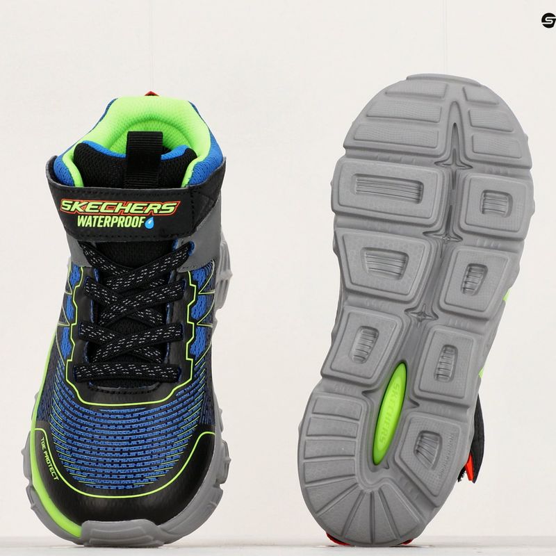 Dětská treková obuv SKECHERS Tech-Grip High-Surge royal/black 14