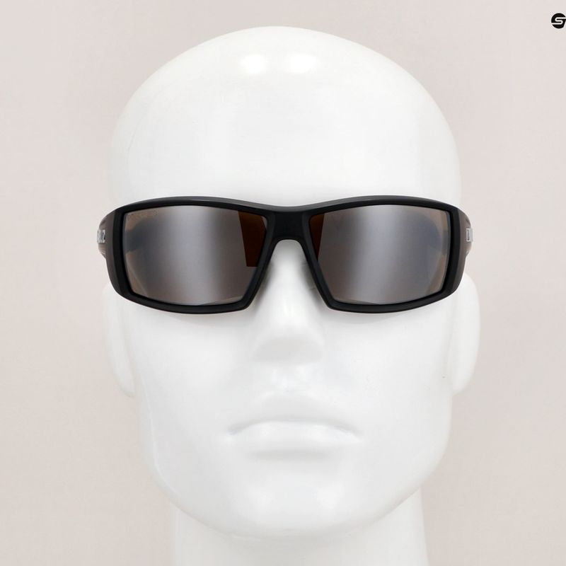 Cyklistické brýle Bliz Drift Polarized S3 matt black/brown silver mirror 9