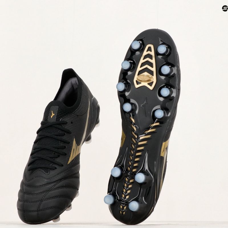 Mizuno Morelia Neo IV Beta Elite MD pánské kopačky black/gold/black 10