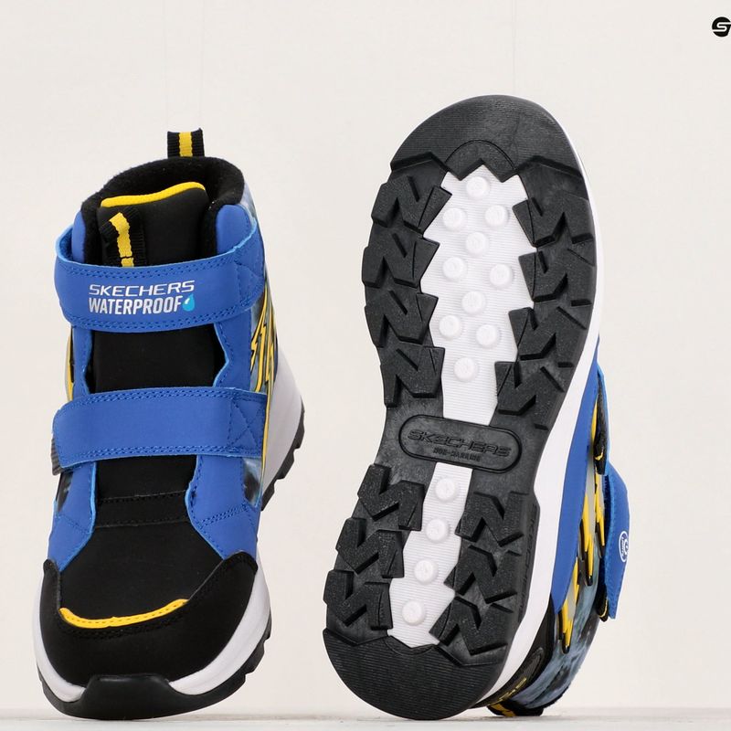 Dětské tréninkové boty SKECHERS Storm Blazer Hydro Flash blue/black 10
