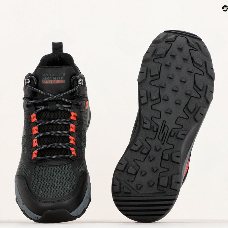 Pánské běžecké boty SKECHERS Go Run Trail Altitude Element black/charcoal 13
