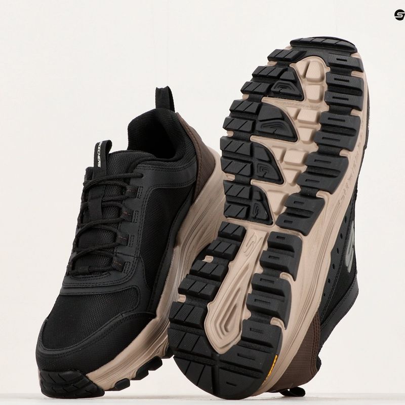 SKECHERS D'Lux Trekker pánské trekové boty black/natural 14