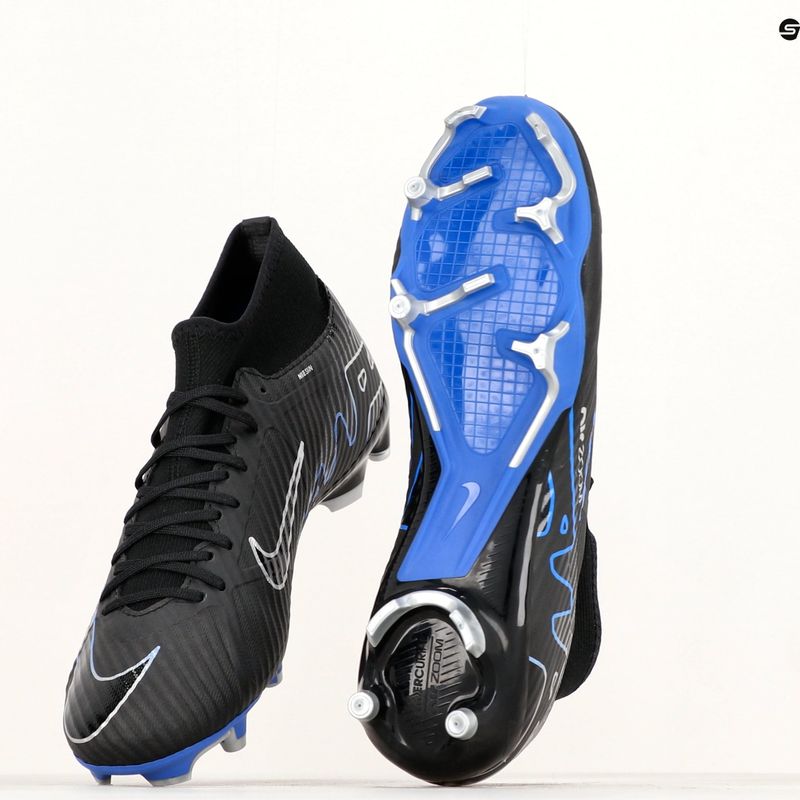Pánské kopačky Nike Zoom Mercurial Superfly 9 Academy MG black/chrome/hyper real 8
