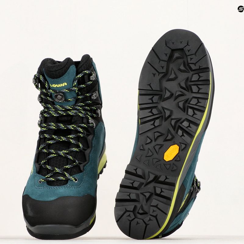 Boty LOWA Cadin II GTX Mid stahlblau/limone 9