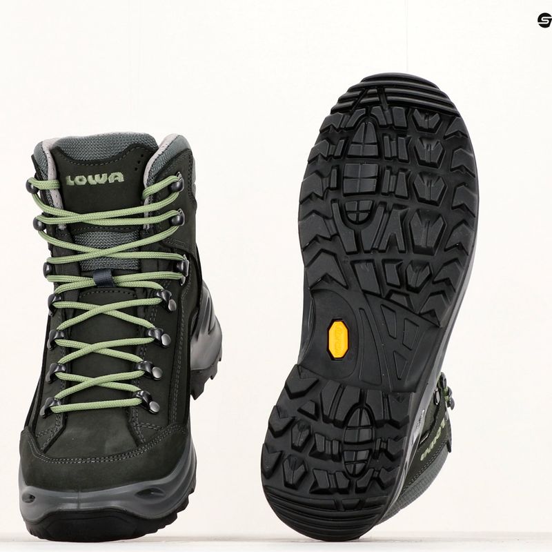 Boty LOWA Renegade GTX Mid graphite/jade 11