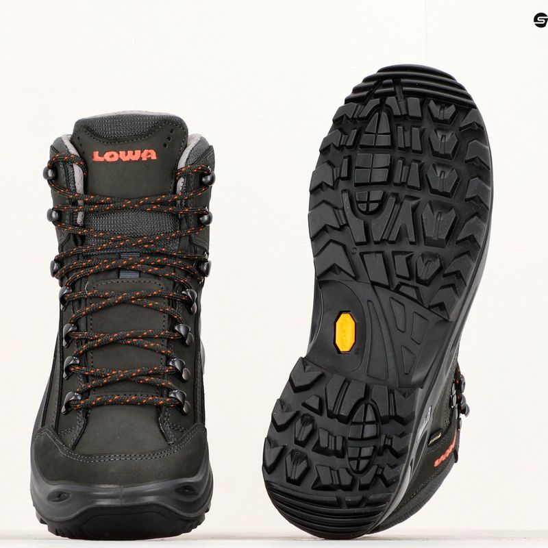Boty LOWA Renegade GTX Mid anthrazite/mandarin 10