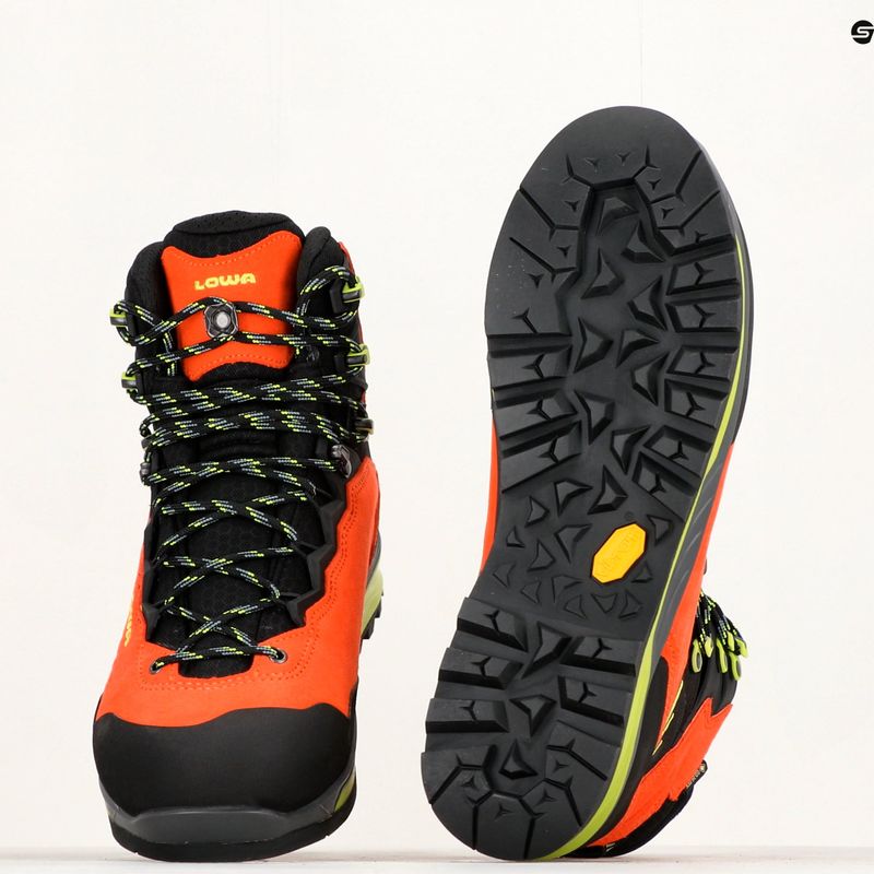 Boty LOWA Cadin II GTX Mid flame/limone 8