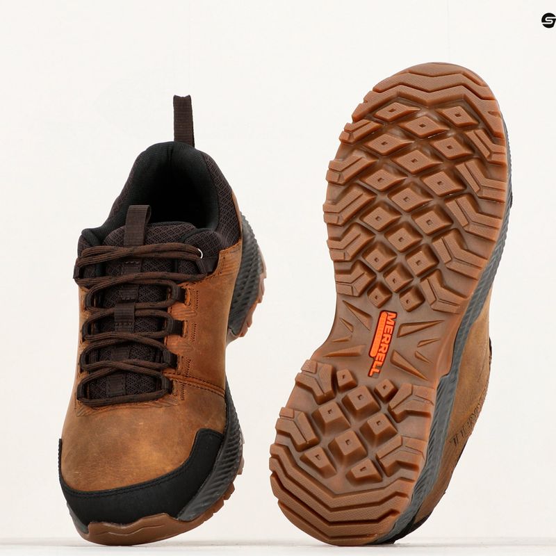 Pánské trekové boty Merrell Forestbound tan 15