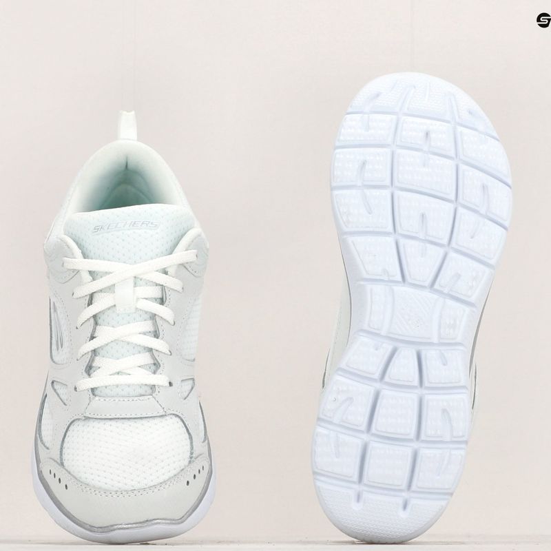 Dámská tréninková obuv SKECHERS Summits Suited white/silver 13