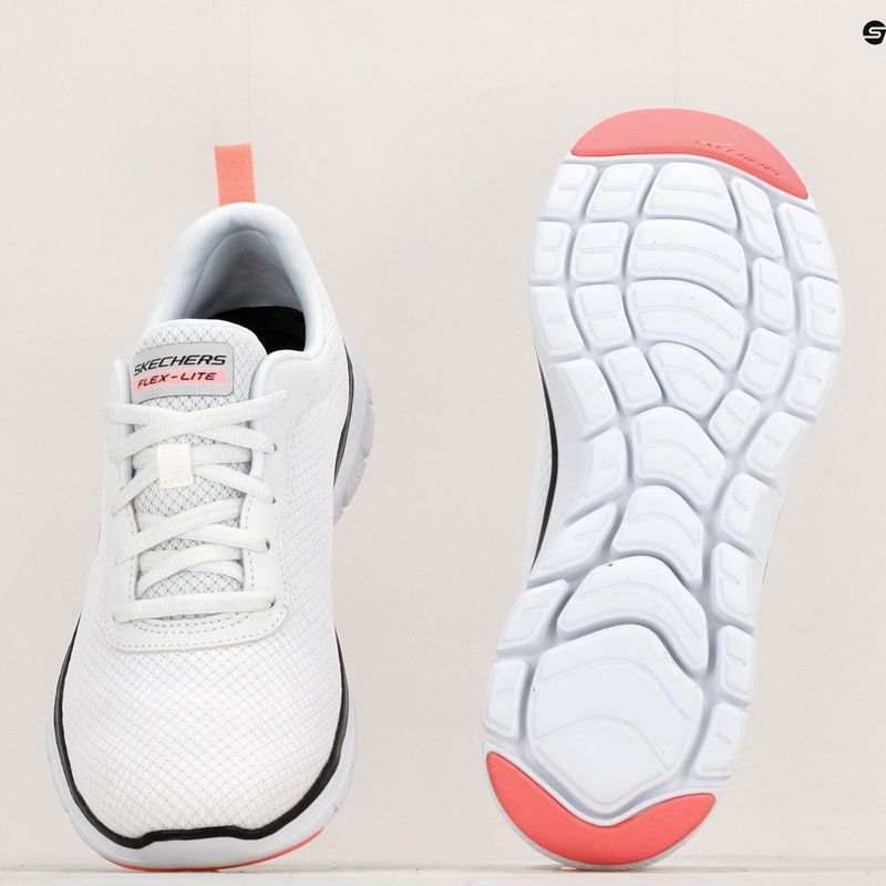 Dámské tréninkové boty SKECHERS Flex Appeal 4.0 Brilliant View white/pink 8