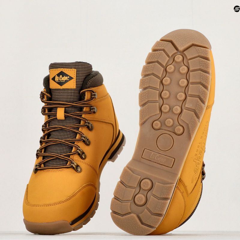 Pánské trekové boty Lee Cooper LCJ-21-01-0706 camel 9