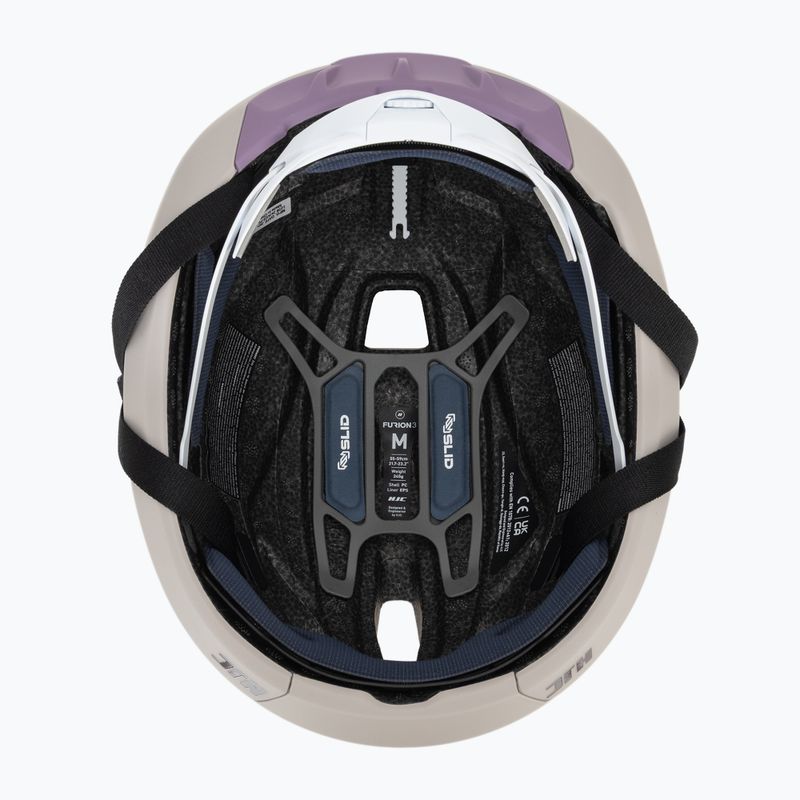 Cyklistická helma HJC Furion 3 mt beige/purple 5