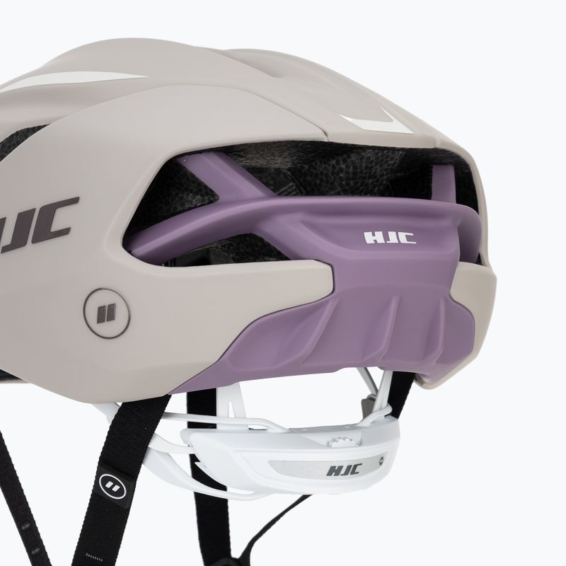 Cyklistická helma HJC Furion 3 mt beige/purple 8