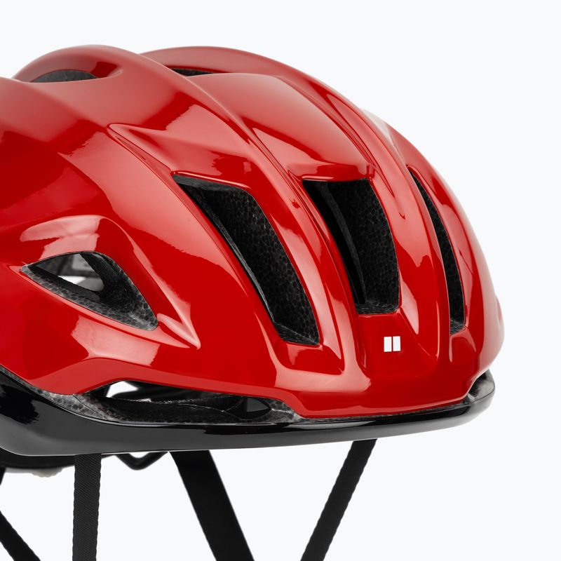 Cyklistická helma HJC Crosser red/black 7