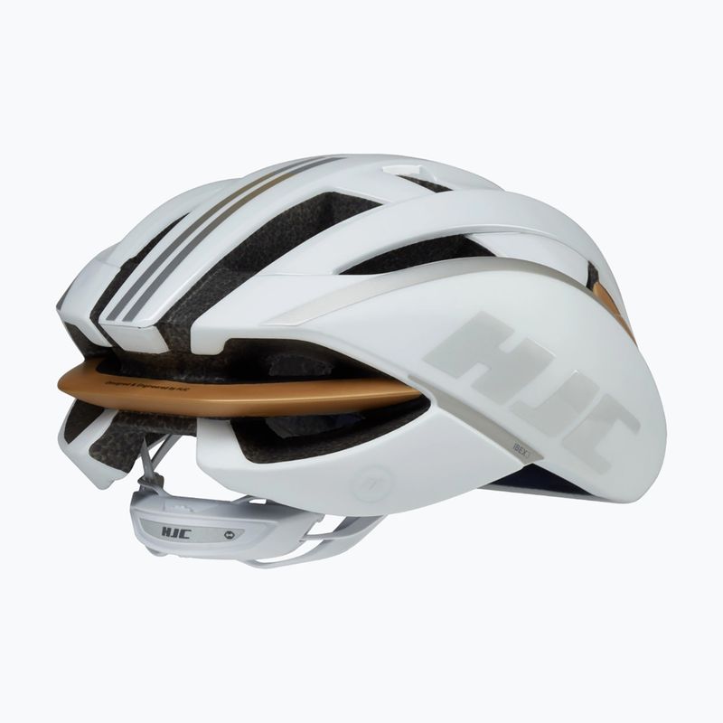 Cyklistická helma HJC Ibex 3 mt gl white/gold 3