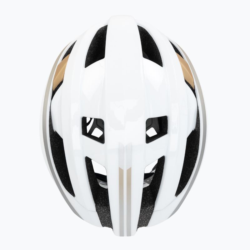 Cyklistická helma HJC Ibex 3 mt gl white/gold 6