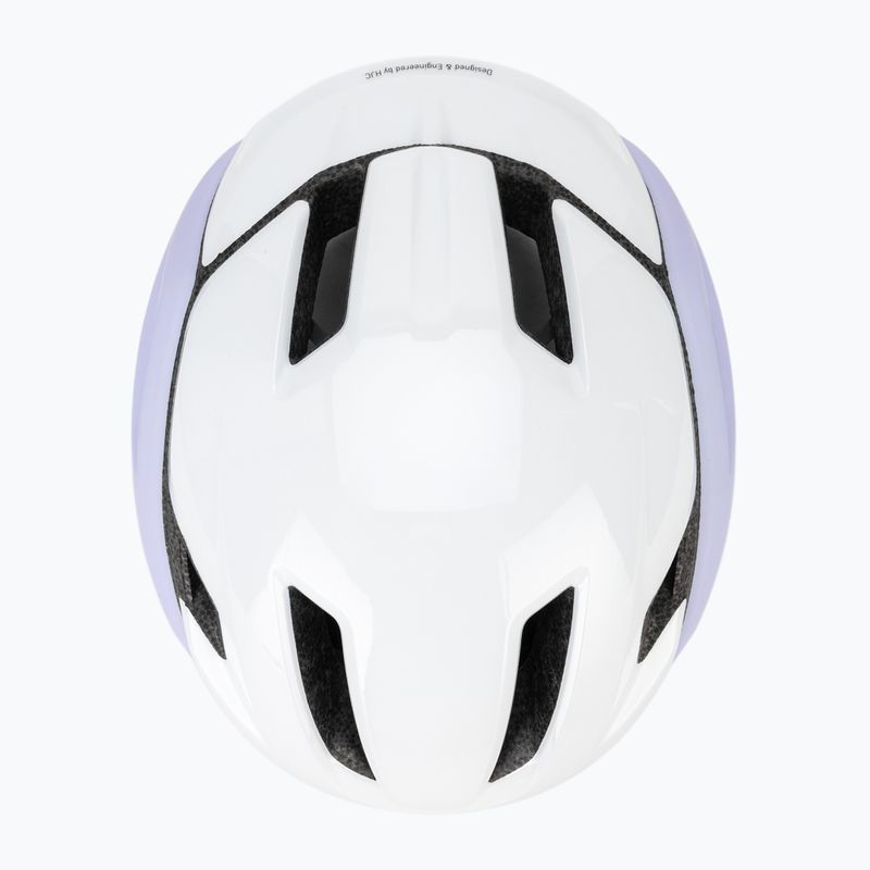 Cyklistická helma HJC Valeco 2 mt gl white/lilac 6